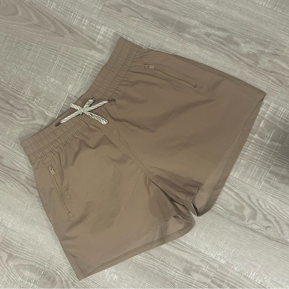Vuori Women's Brown Athletic Shorts